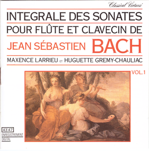 Intégrale des Sonates pour Flûte et Clavecin, Vol. 1