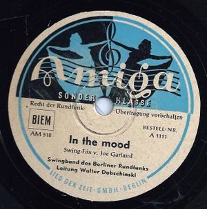 In the Mood / Schade um die Zeit (Single)