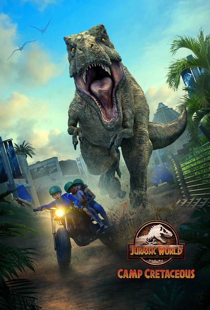 Jurassic World La Colo Du Crétacé Livre Affiches, posters et images de Jurassic World : La Colo du... (2020)