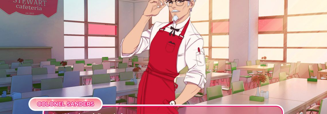 Cover I Love You, Colonel Sanders! A Finger Lickin’ Good Dating Simulator