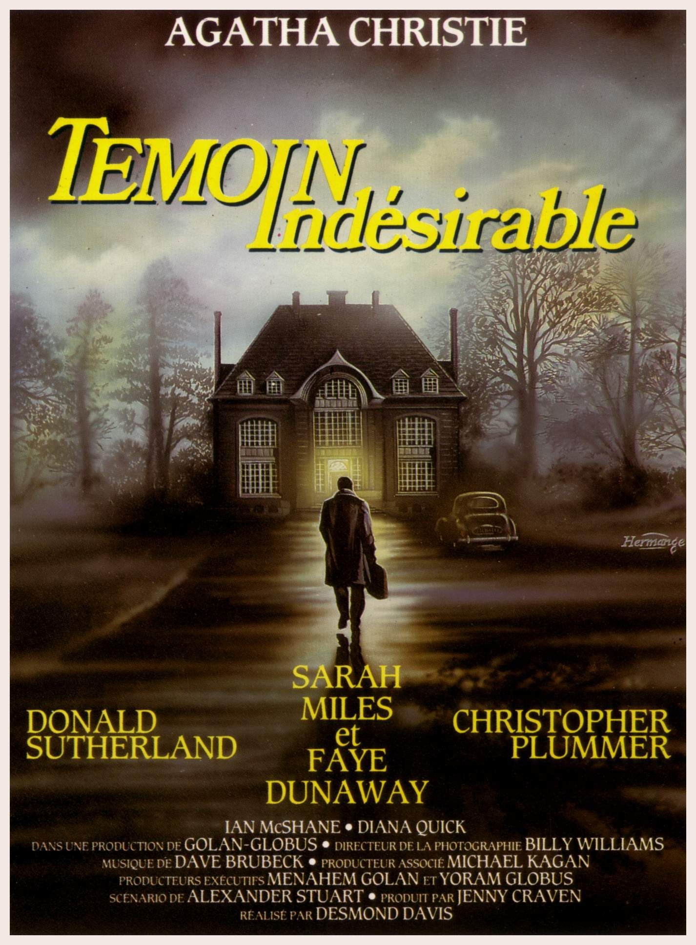 témoin indésirable film 1984 - miss marple témoin indésirable