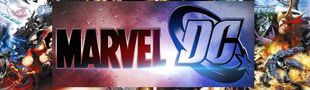 Cover Les Personnages Marvel et DC COMICS