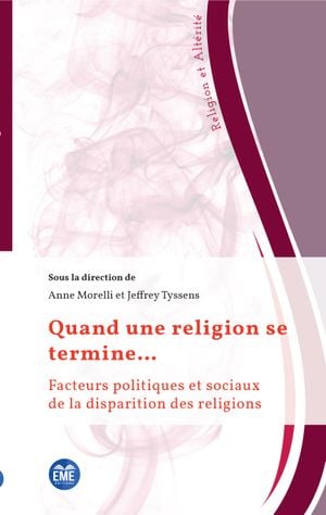 Quand une religion se termine…