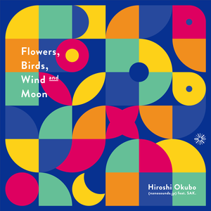Flowers,Birds,Wind and Moon
