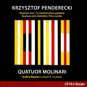 Quatuors nos 1-3 / Unterbrochen Gedanke / Quatuor avec clarinette / Trio à cordes