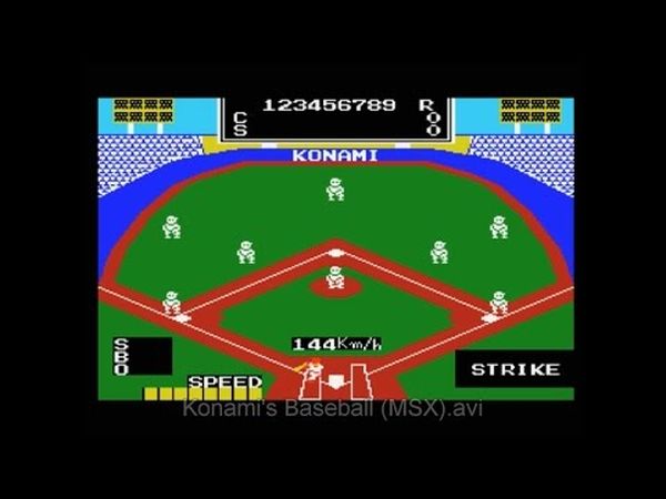 Konami's Baseball