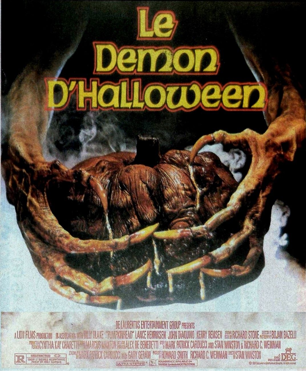 Pumpkinhead : Le Démon d'Halloween - Film (1988) - SensCritique