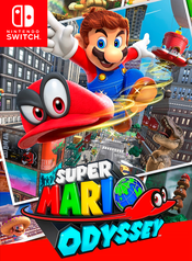Jaquette Super Mario Odyssey Jaquette Super Mario Odyssey