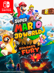 Jaquette Super Mario 3D World + Bowser's Fury Jaquette Super Mario 3D World + Bowser's Fury