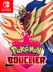 Jaquette Pokémon Bouclier Jaquette Pokémon Bouclier