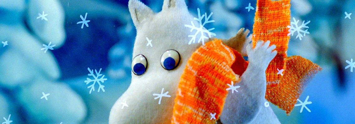 Cover Les Moomins attendent Noël