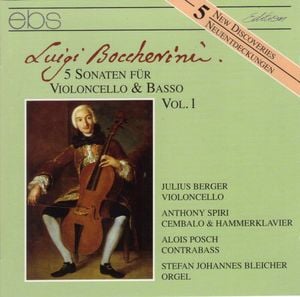 5 Sonaten für Violoncello & Basso, Vol. 1