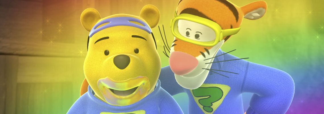 Cover Mes amis Tigrou et Winnie : La Forêt des rêves bleus