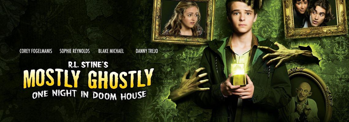 Cover Mostly Ghostly : Une Nuit dans la maison hantée