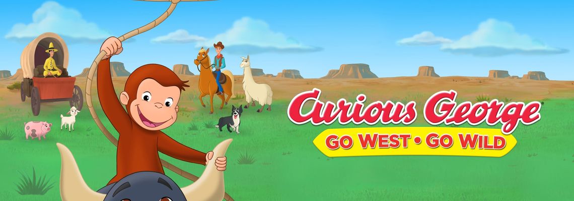 Cover Curious George : Go West, Go Wild