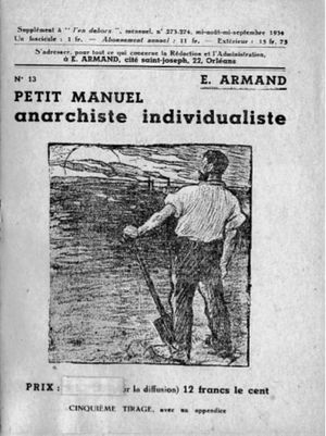 Petit Manuel Anarchiste individualiste