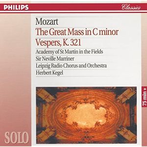 The Great Mass in C minor / Vespers, K. 321