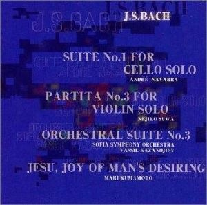Suite no. 1 for Cello Solo / Partita no. 3 for Violin Solo / Orchestral Suite no. 3 / Jesu, Joy of Man’s Desiring