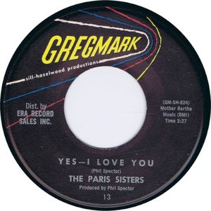 Yes I Love You / Once Upon A While Ago (Single)