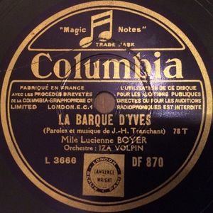 La Barque d'Yves / Ne dis pas toujours (Single)