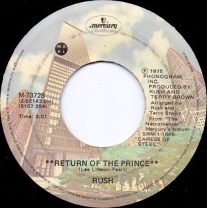Return of the Prince (Single)