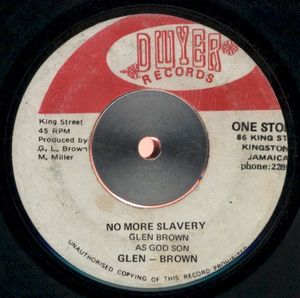 No More Slavery / South East Rock (Single)