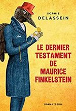Couverture Le dernier testament de Maurice Finkelstein Couverture Le dernier testament de Maurice Finkelstein
