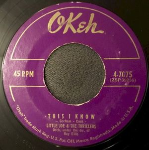 This I Know / Let’s Do The Slop (Single)