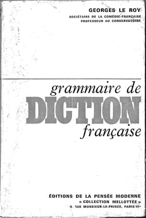 Grammaire de diction française