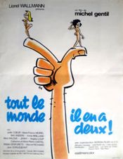 Affiche Tout le monde il en a deux Affiche Tout le monde il en a deux