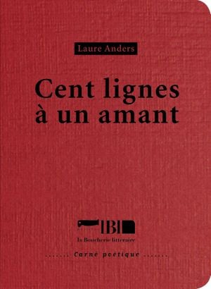 Cent lignes à un amant