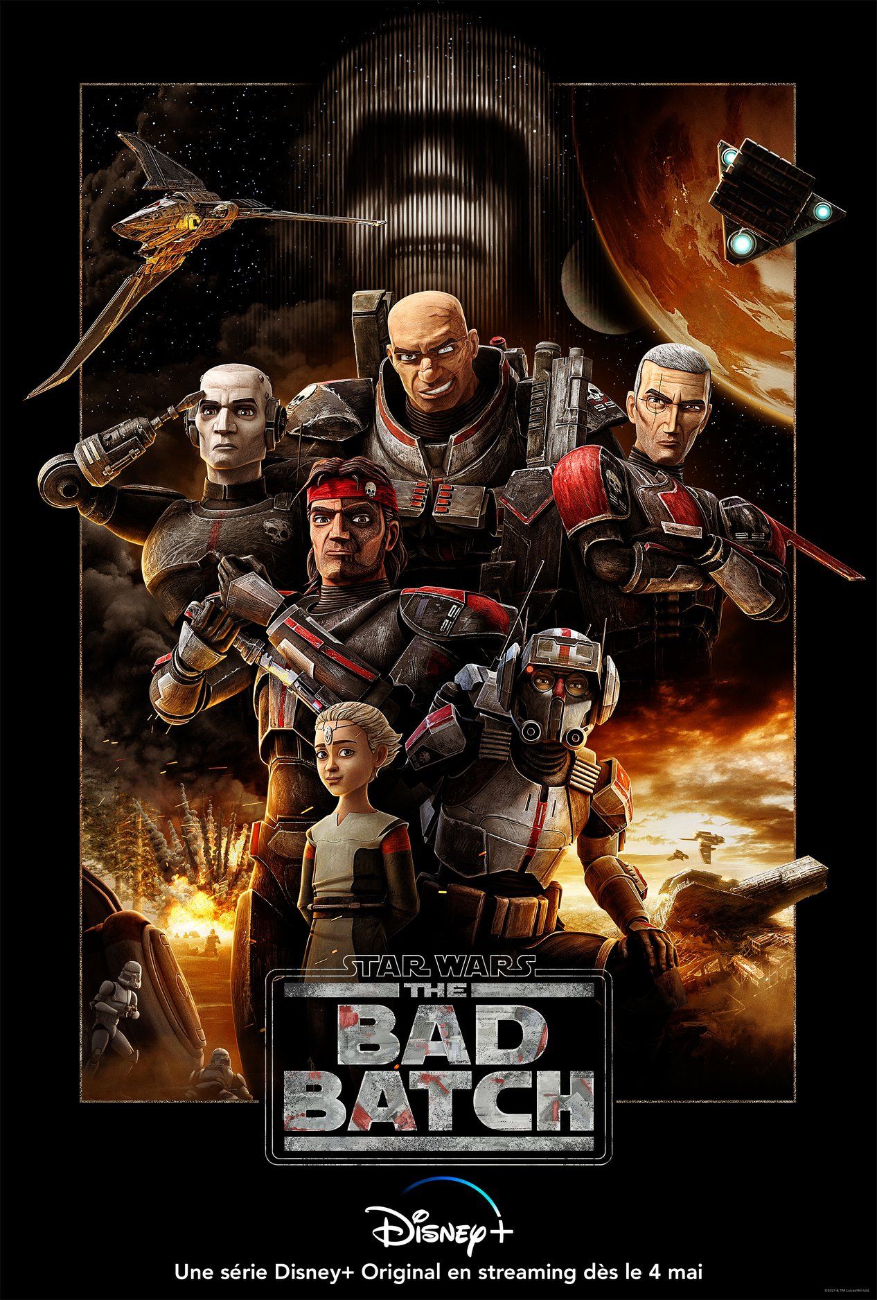 Affiches, posters et images de Star Wars : The Bad Batch (2021)