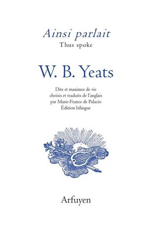 Ainsi parlait W.B. Yeats