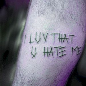 i luv that u hate me (Single)