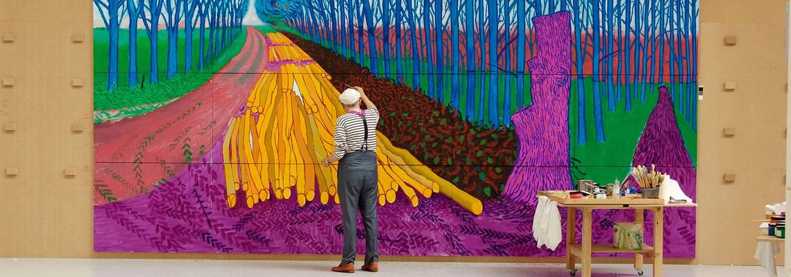 Cover Exhibition on Screen: David Hockney at the Royal Academy of Arts