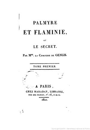 Palmyre et Flaminie