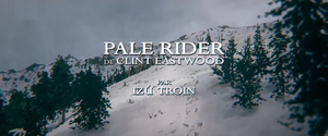 "Pale Rider" de Clint Eastwood
