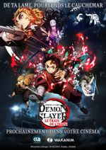 Affiche Demon Slayer : Le Train de l'infini Affiche Demon Slayer : Le Train de l'infini