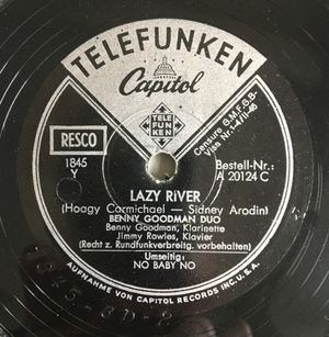 Lazy River / No Baby No (Single)