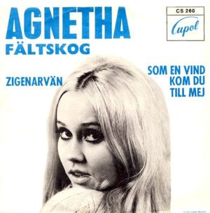 Zigenarvän / Som en vind kom du till mej (Single)