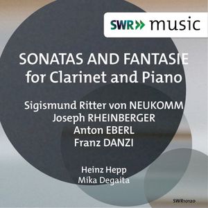 Sonatas and Fantaisie for Clarinet and Piano