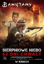 Affiche 63 jours sous un ciel de feu Affiche 63 jours sous un ciel de feu