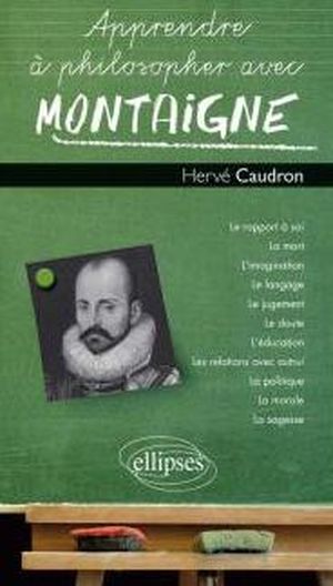 Apprendre à philosopher avec Montaigne