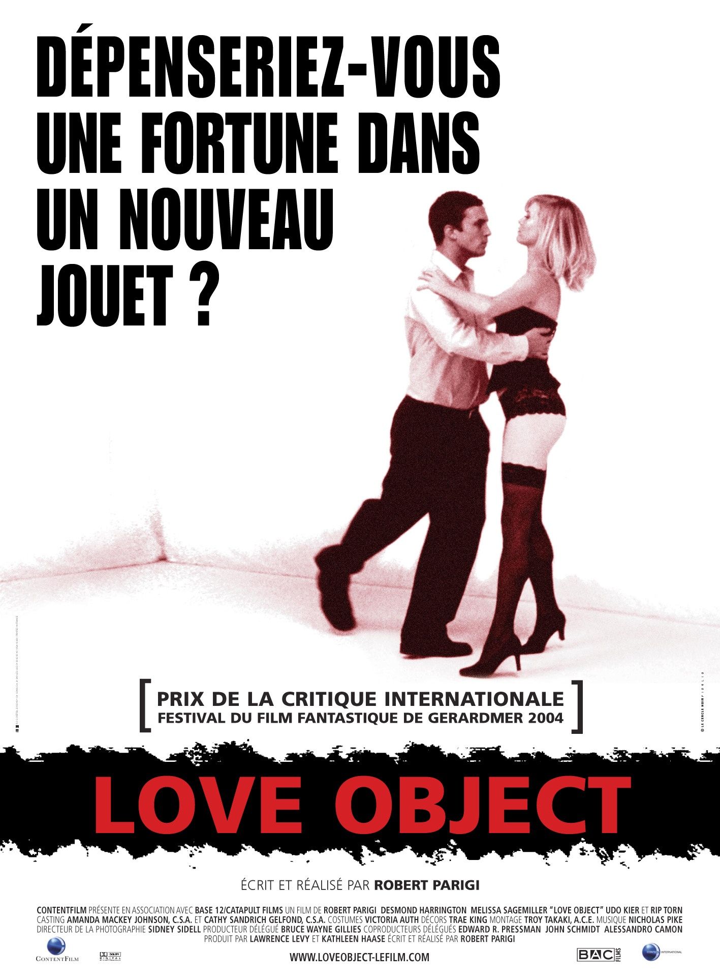 Love object film 2003 senscritique
