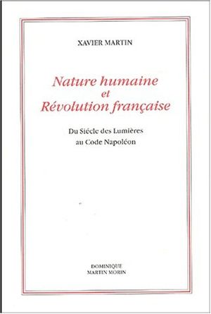 Nature humaine et Révolution française