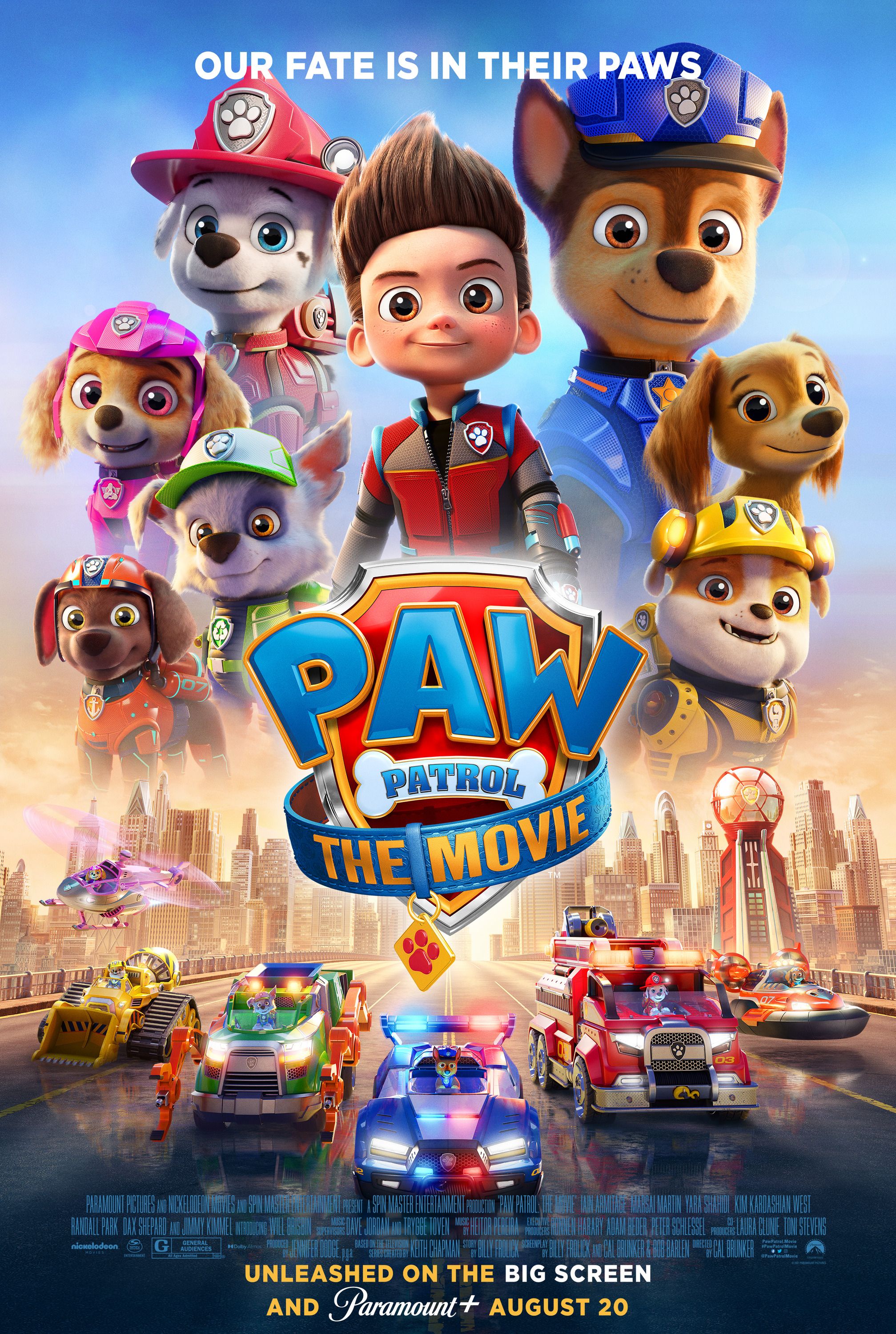 Regarder La Pat Patrouille Le Film Affiches, posters et images de La Pat'Patrouille - Le Film (2021)