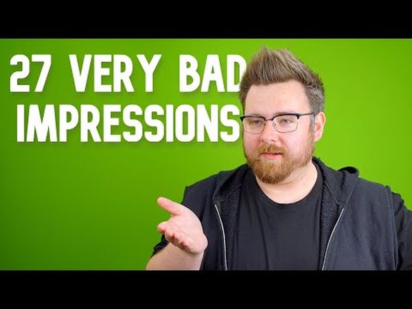 27 Super Good Impressions