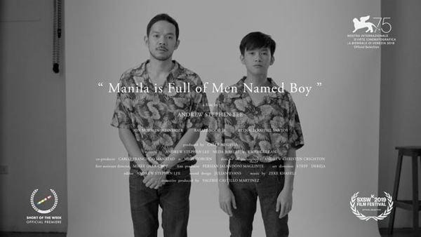 Manila Is Full of Men Named Boy