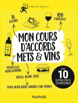 Mon cours d'accords mets & vins