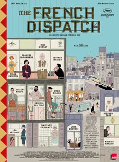 Affiche The French Dispatch
